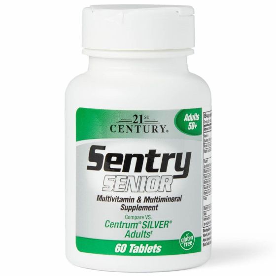 21st Century Sentry Adult Multivitamin Tablets 60Ct OTC271537 by 21St Century Healthcare, Inc.