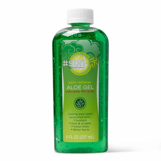 MyDerm Aloe Gel Lidocaine Pain Reliever 8oz 1Ct OTC881625 by Inspec Solutions, LLC