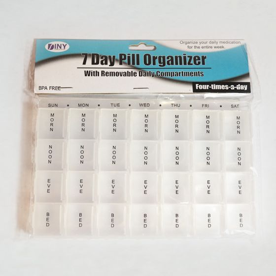 Pill Box - 7 Day 4 Times a Day UMC200399 by United Medco Inc