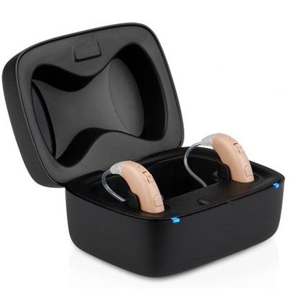 MDHearing VOLT Rechargeable Hearing Aids 2Ct AXZLTBOGO300 by MDHearing