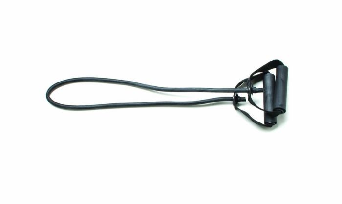 CanDo Black Exercise Tubing with Handles 36in XHeavy 1Ct MDSP105555 by Fabrication Enterprises Inc