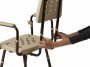 Medline Elements Shower Chair with Back Microban 1Ct MDS89745ELMBH by Medline