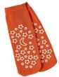 Medline Double-Tread Patient Slippers Orange Child 2Ct MDTDBLTREADCH by Medline