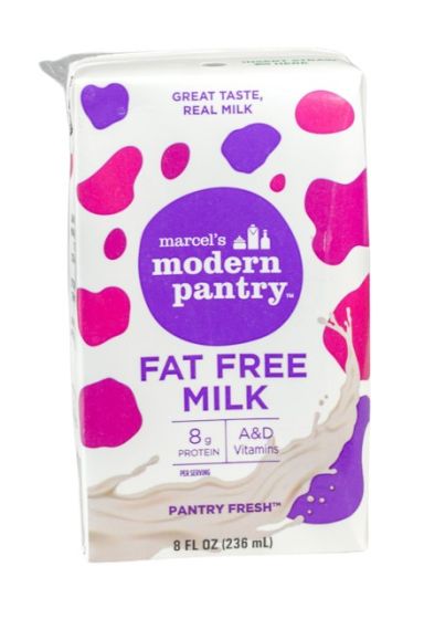 Fat Free Milk 8oz 1Ct ENT10473H by Diversified Food Inc.