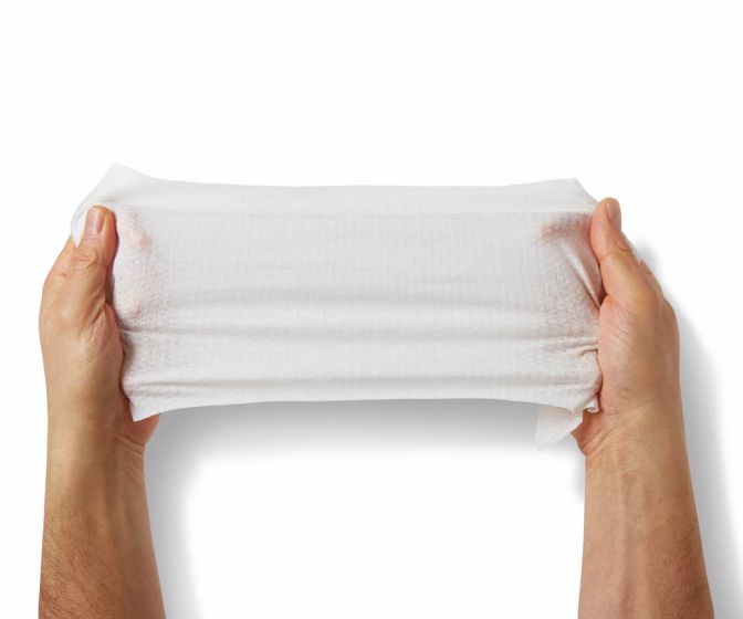 Medline FitRight Aloe Quilted Personal Wipes 48Ct