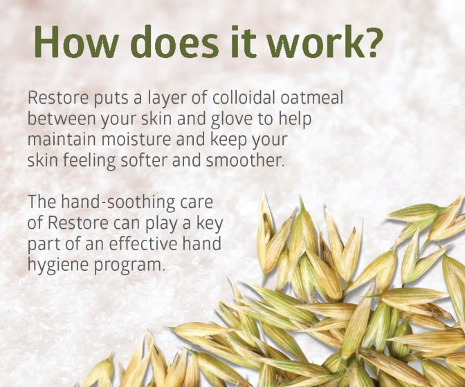 Medline Restore Nitrile Exam Gloves maxOat+ L 250Ct