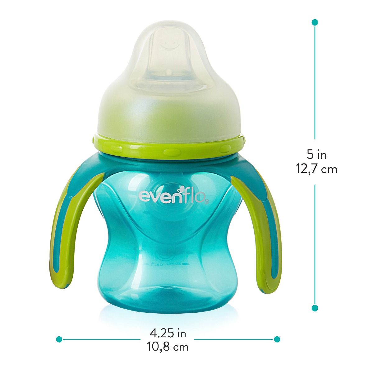 Evenflo Soft-flo Trainer Sippy Cup 5oz Asst Color 12Ct