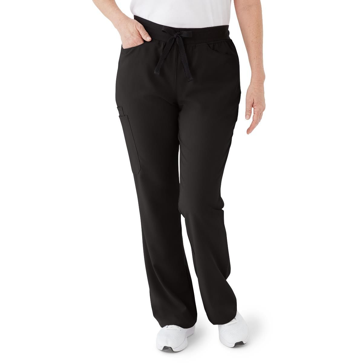 Coastal ave Women's Scrub Pants Black M Tall