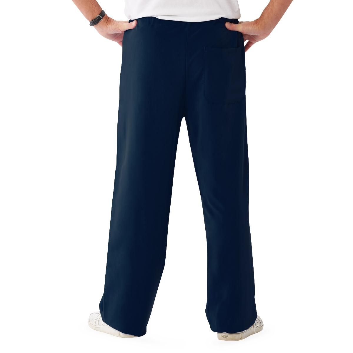 Newport ave Unisex Drawstring Waist Scrub Pants with 3 Pockets