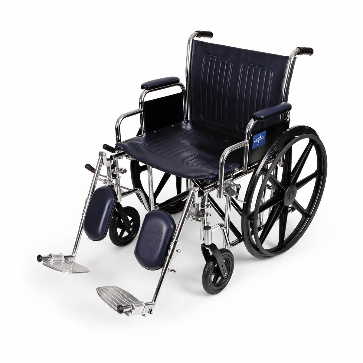 Medline Excel Bariatric Wheelchair 20in Seat 1Ct