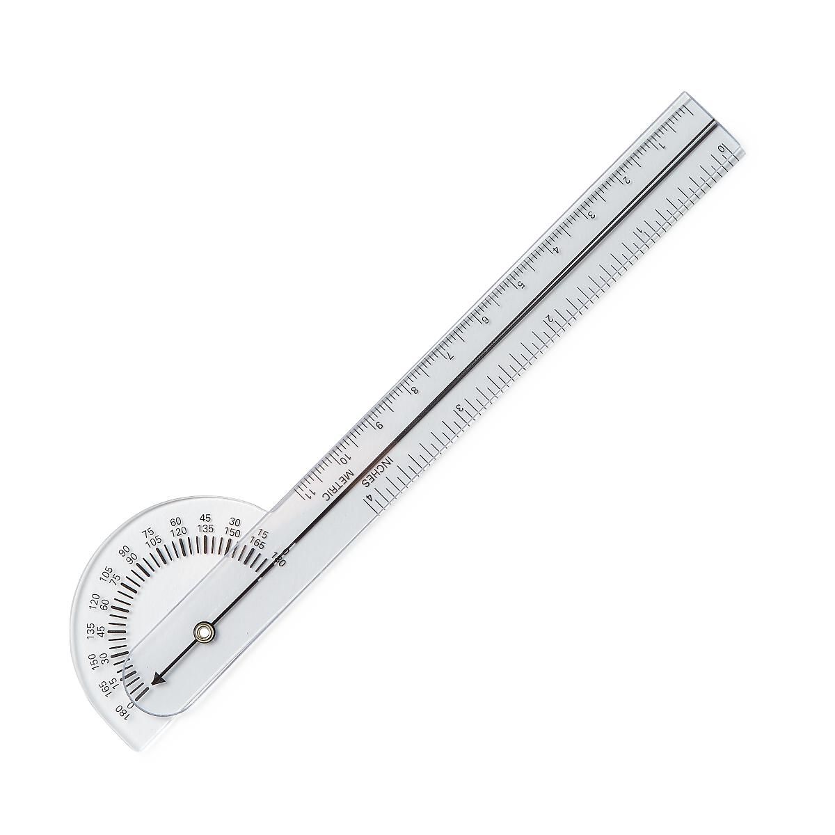 Plastic Goniometer 8in 1Ct