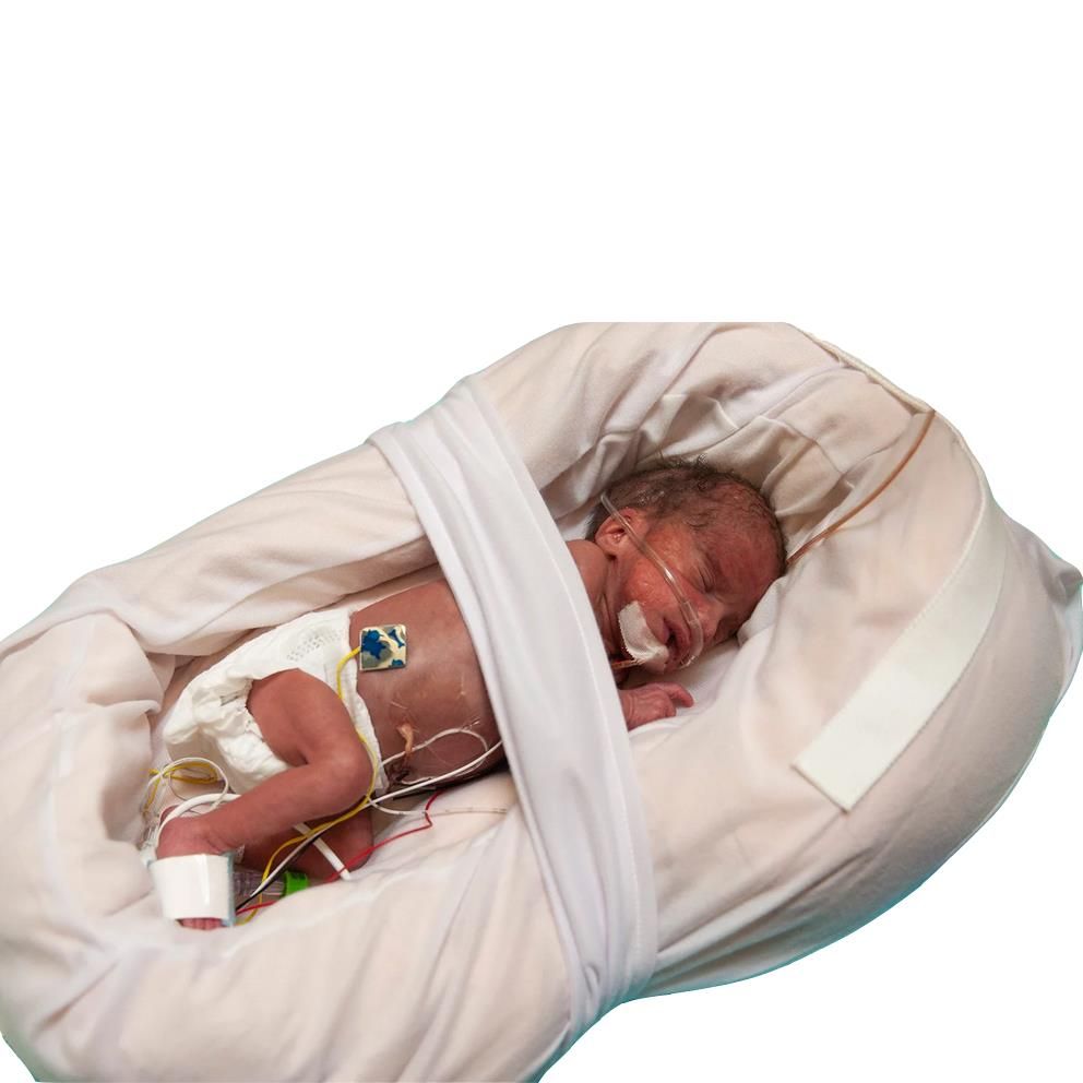 Z-Flo Neonatal Full-Body Positioner with Cover, Medium