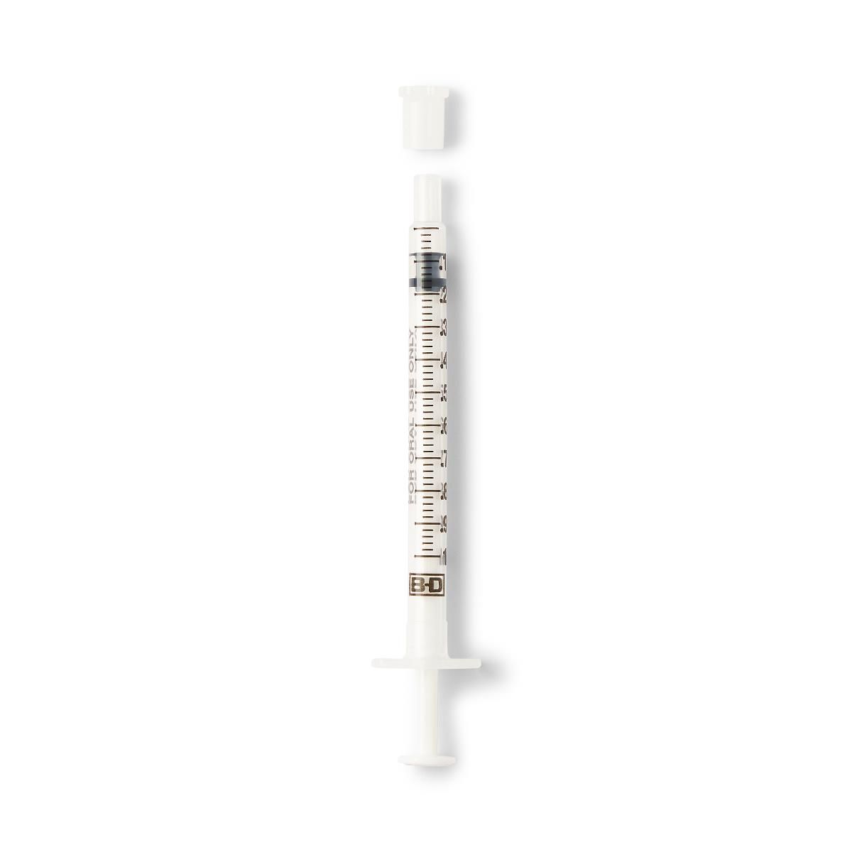 BD Oral Syringe 1mL 500Ct