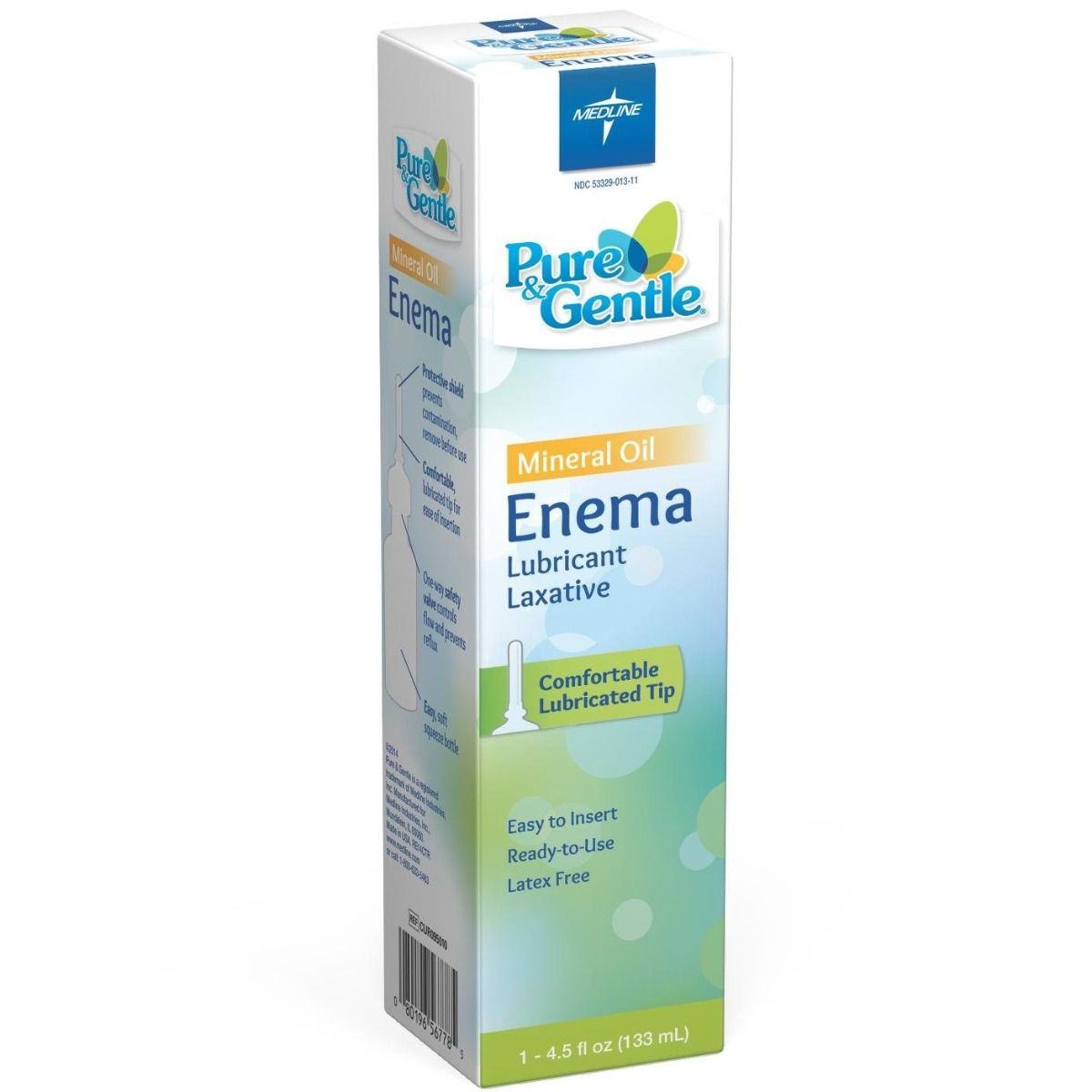 Pure & Gentle Disposable Mineral Oil Enema 4.5oz 24Ct