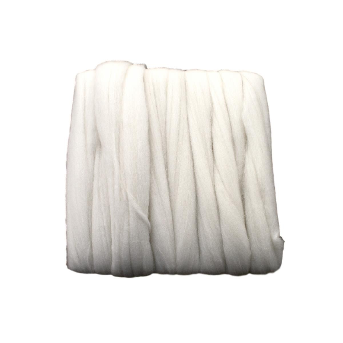 Bundle Australian Wool Top White 12.5x9.5x2in 1Ct
