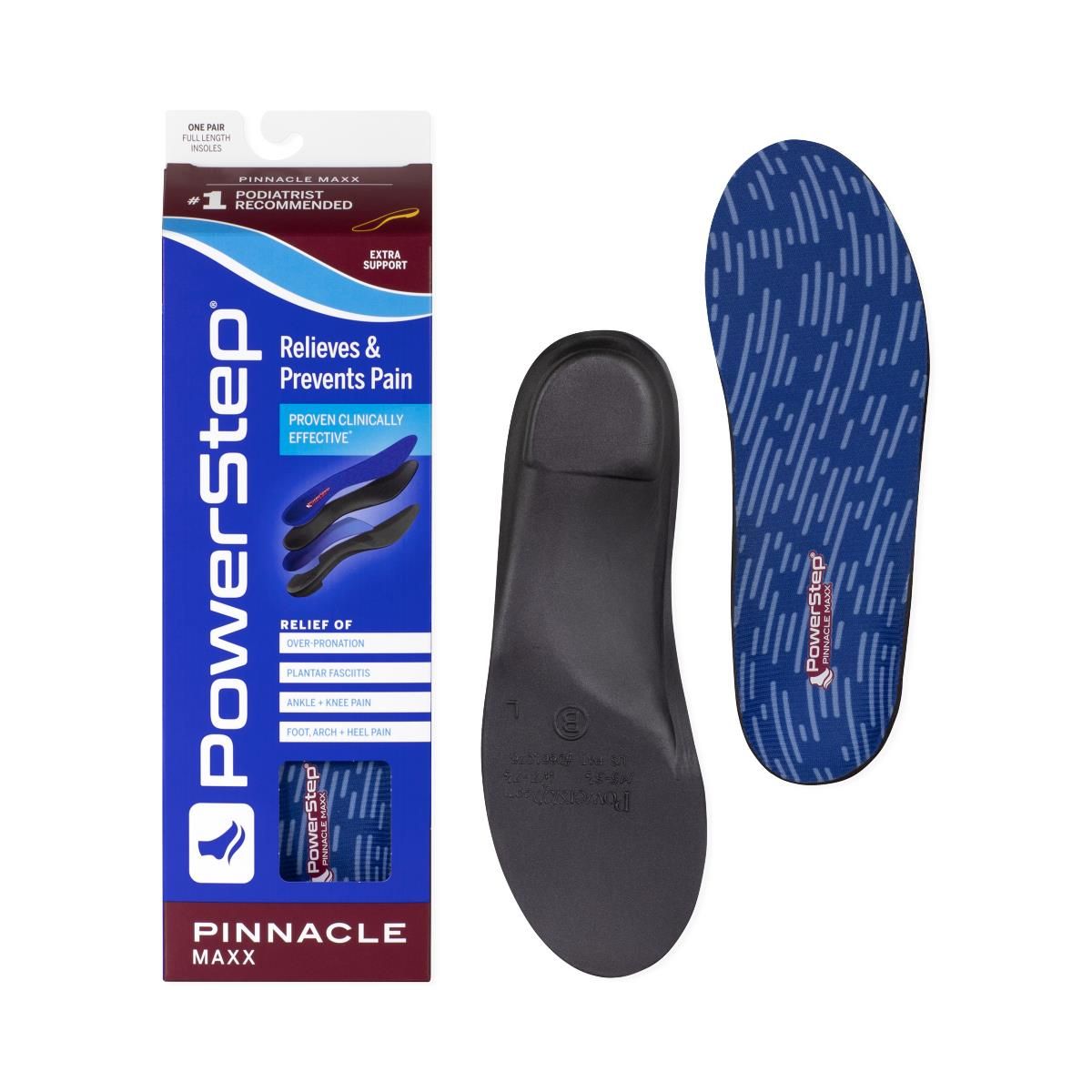 Pinnacle Maxx Full Length Orthotic Insoles Shop All