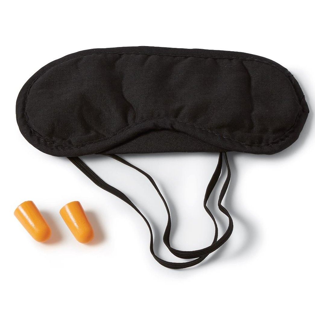 Eye Mask and Ear Plugs Relaxation Kit 1Ct