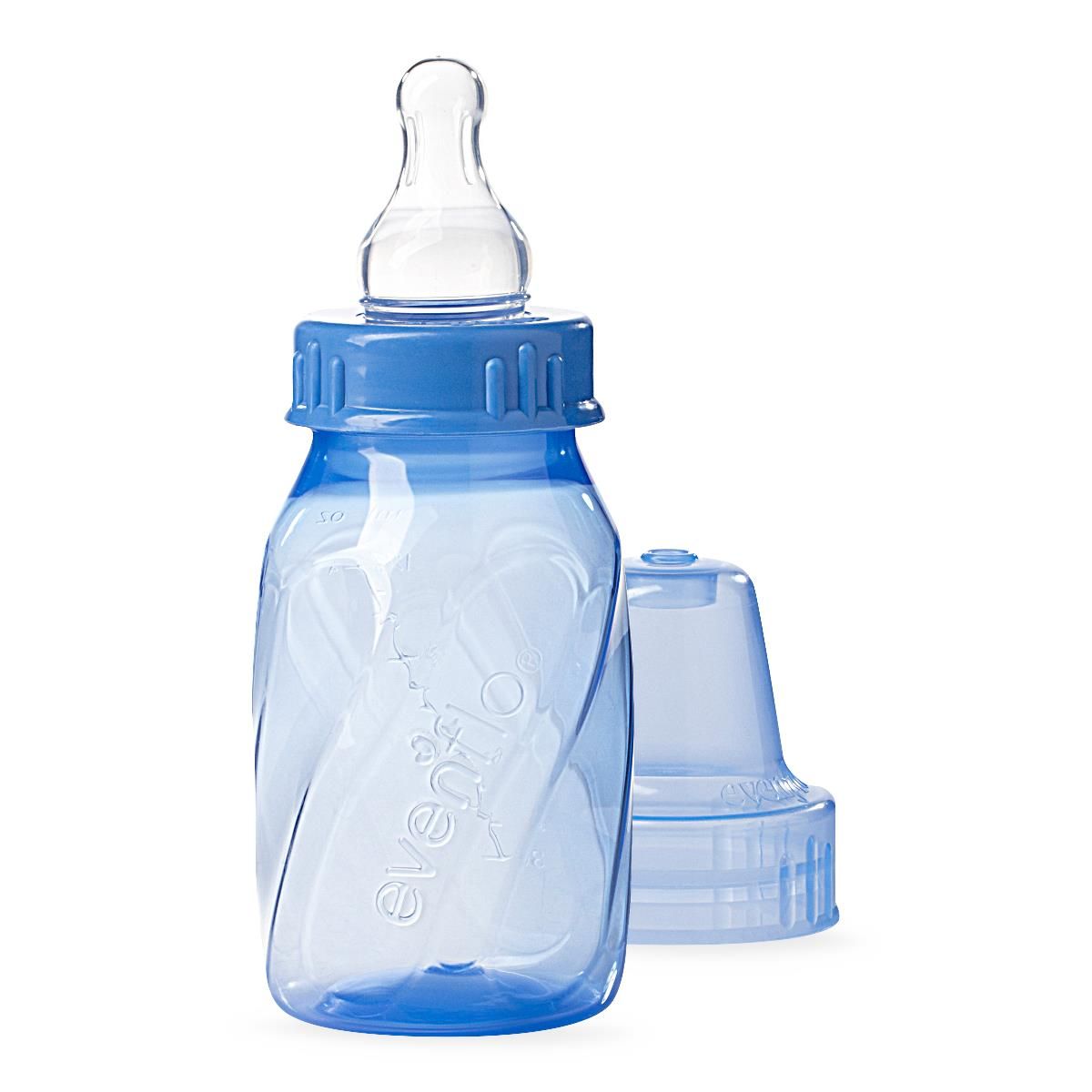 Evenflo Classic Tinted Polypropylene Bottles 8oz Assorted Colors 3Ct