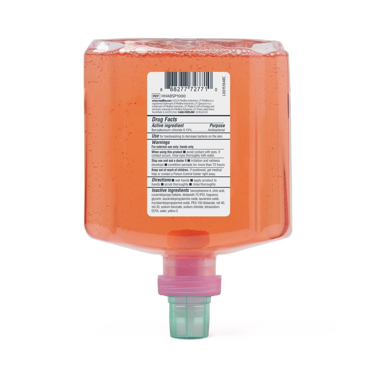 Spectrum Antibacterial Liquid Hand Soap 33.8oz 4Ct