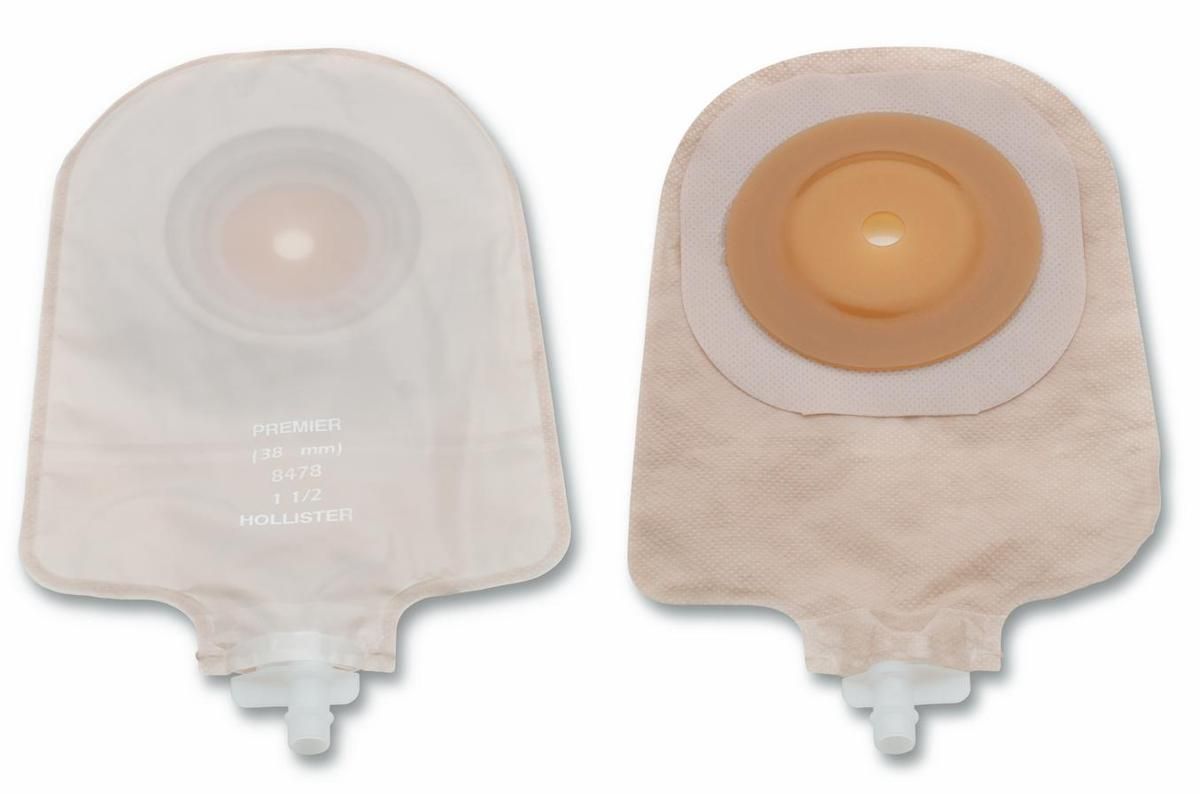 Rectangular Pouch Uflex Premier 1Pc Urostomy Pouch w Flextend Barrier CTF/25mm 5Ct