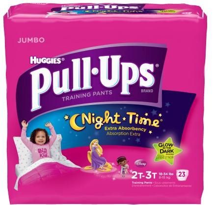 【U LAN】Pig incision set-up half training pants Huggies Pull-Ups Training Pants 2T-3T Girl 23/PK