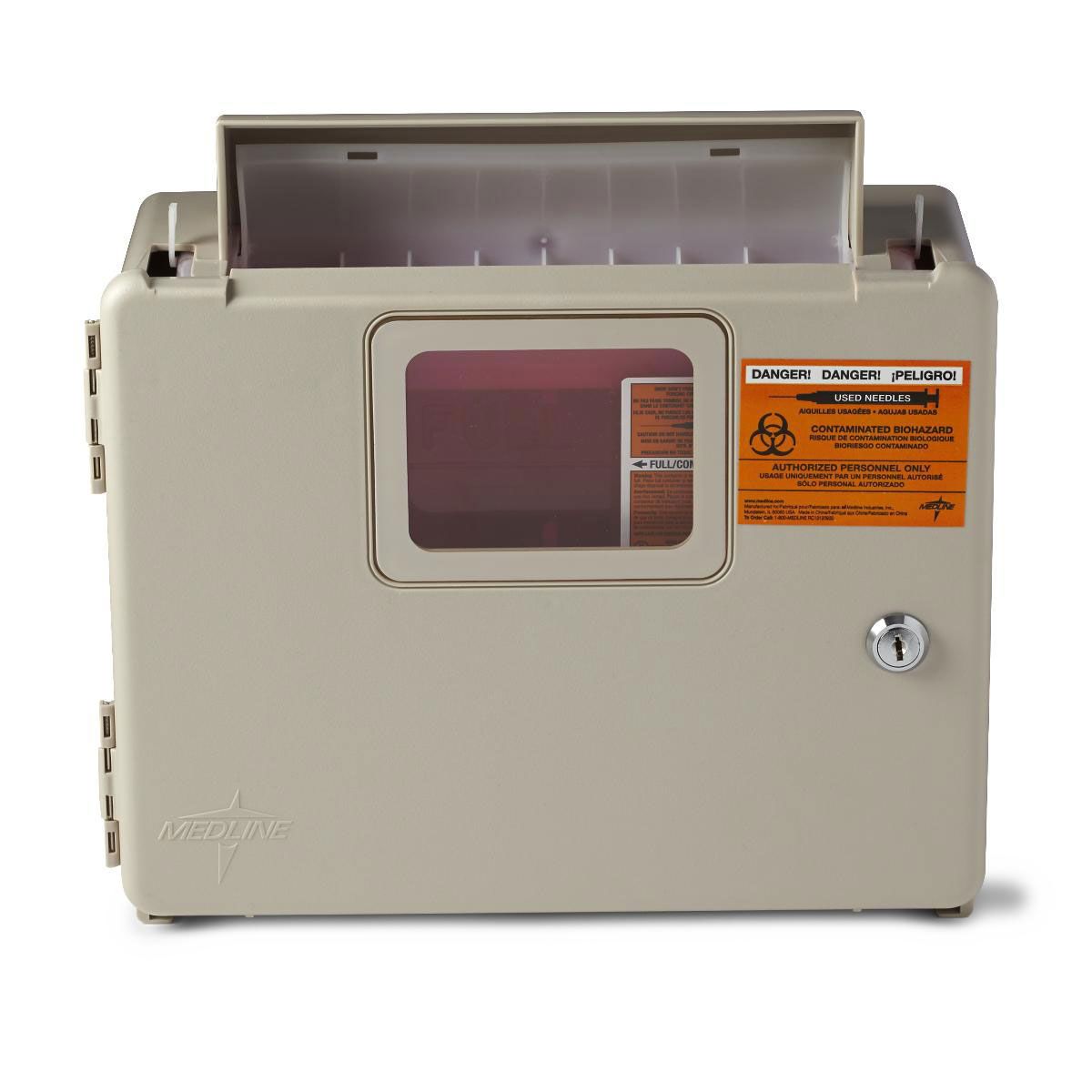 arsene 様　LOCKFIELDEQUIPMENT FT40 Medline Locking Cabinet for Sharps Container MDS705153 1Ct