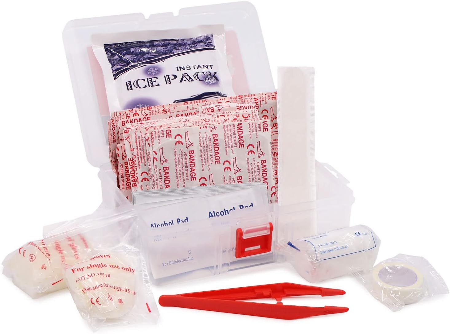 HealthSmart 175-Piece First Aid Kit 1Ct