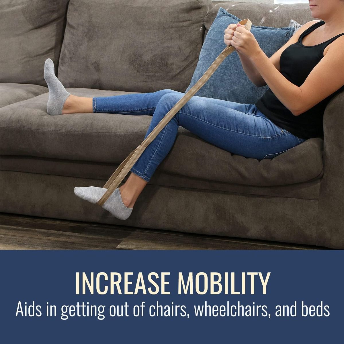 DMI Leg Lifter Strap 32in 1Ct