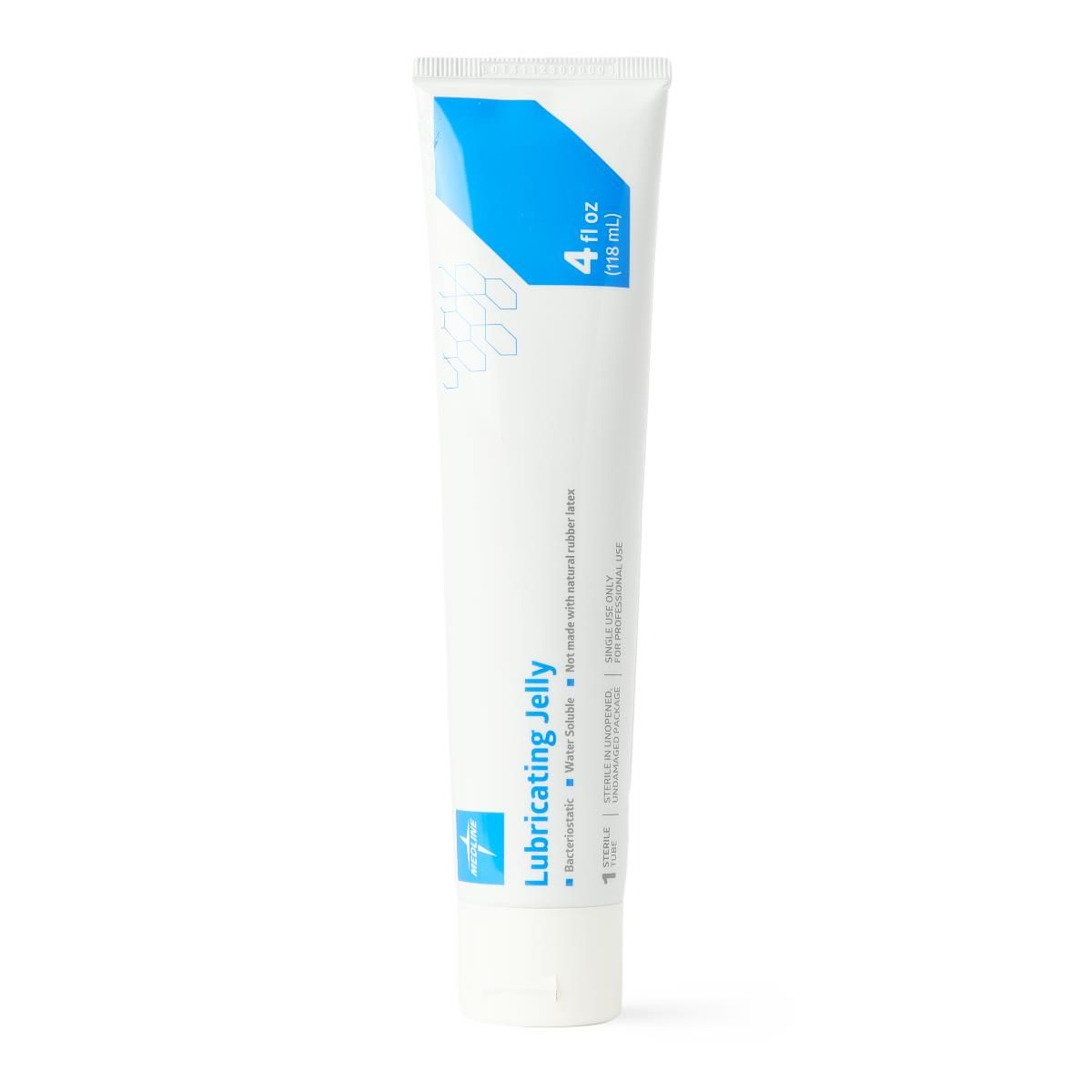 Medline Sterile E-Z Lubricating Jelly 4oz Tube 12Ct