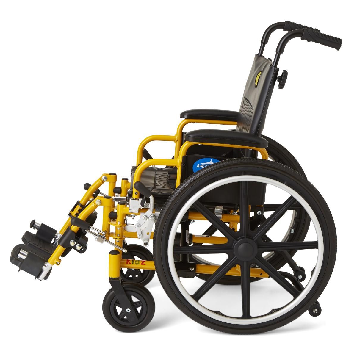 Medline Kidz Pediatric Wheelchair 250lb Weight Cap 1Ct
