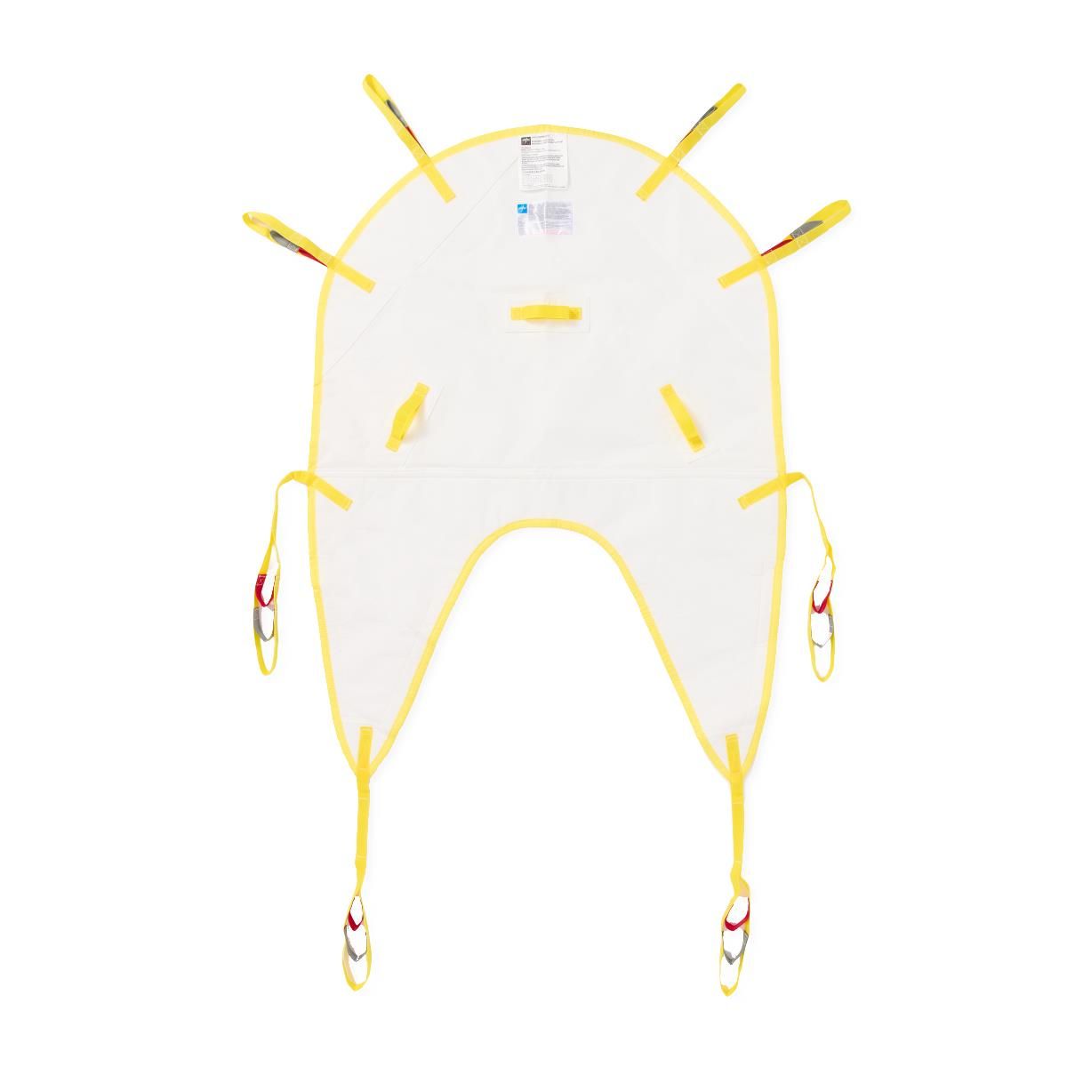 Medline Disposable U-Shaped Patient Sling with Head Support 700lbs 