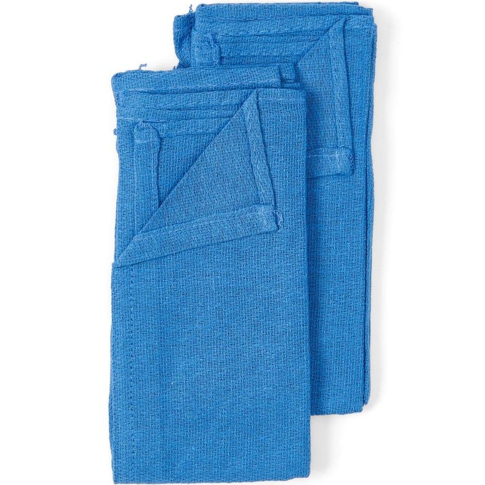 Medline Sterile Disposable Deluxe OR Towel Blue 17x27 2Ct