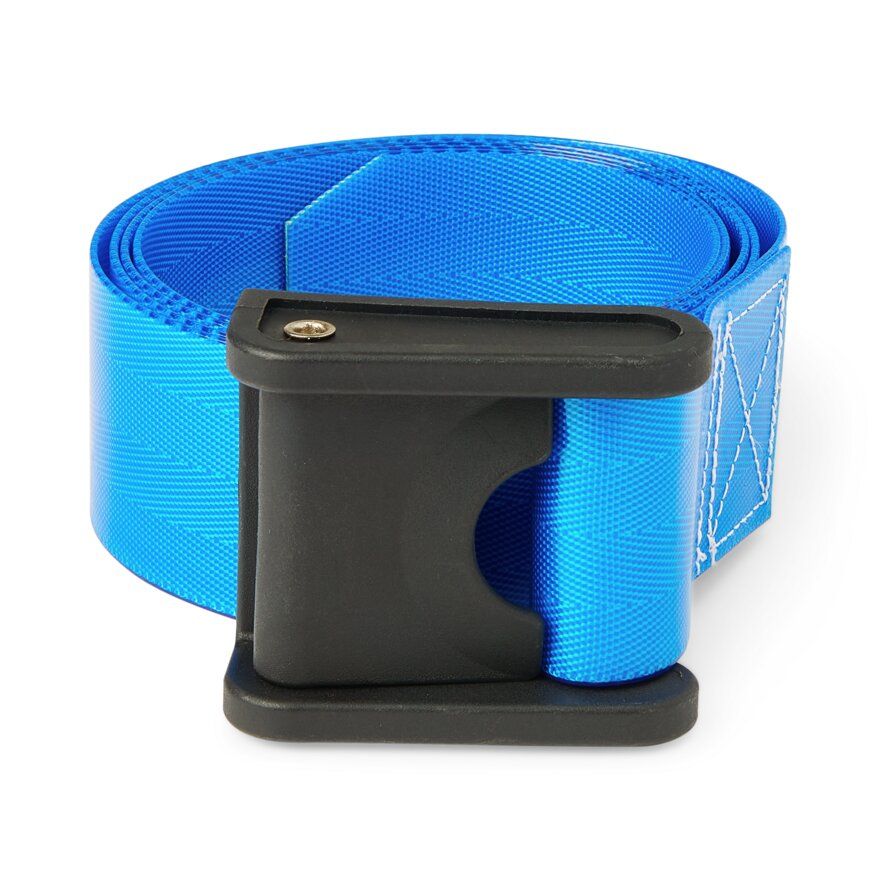 Medline Wipeable Gait Belt 60in Blue 1Ct