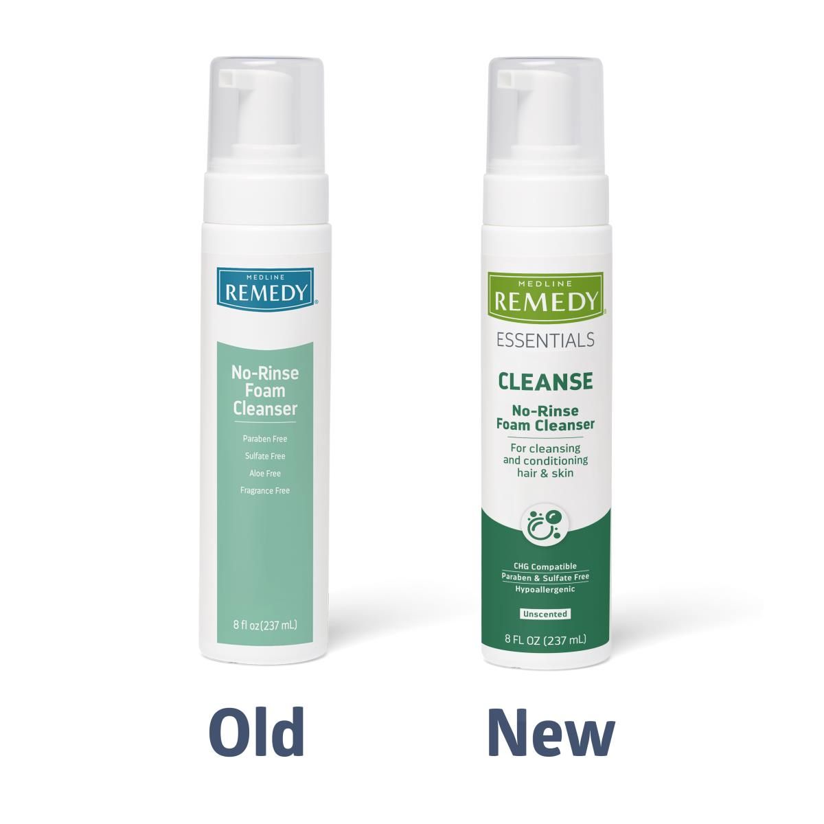 ミスエステCLEANSING & FOAM 500ml Medline Remedy Essentials No-Rinse Foam Cleanser 8oz 12Ct