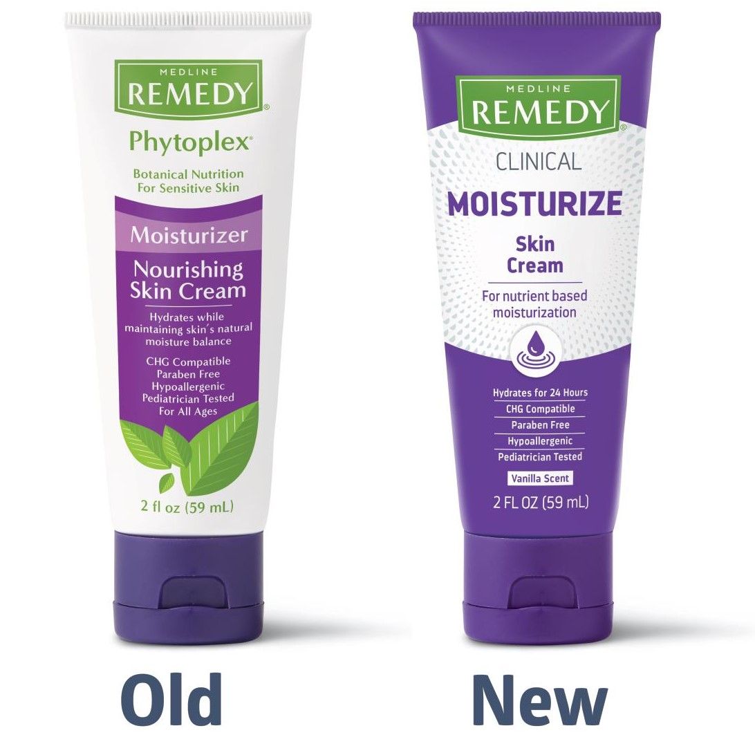Medline Remedy Clinical Skin Cream Scented 2oz 24Ct