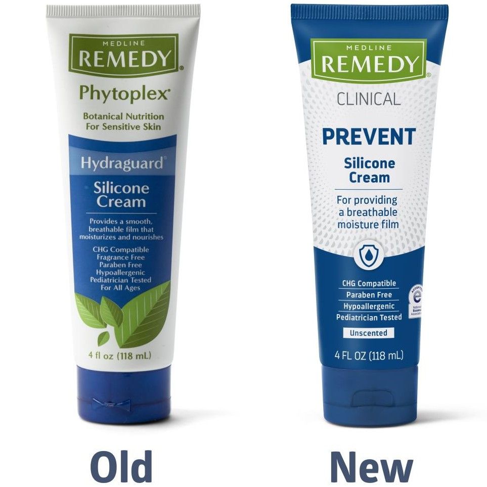 Medline Remedy Clinical Silicone Skin Cream Unscented 4oz 1Ct