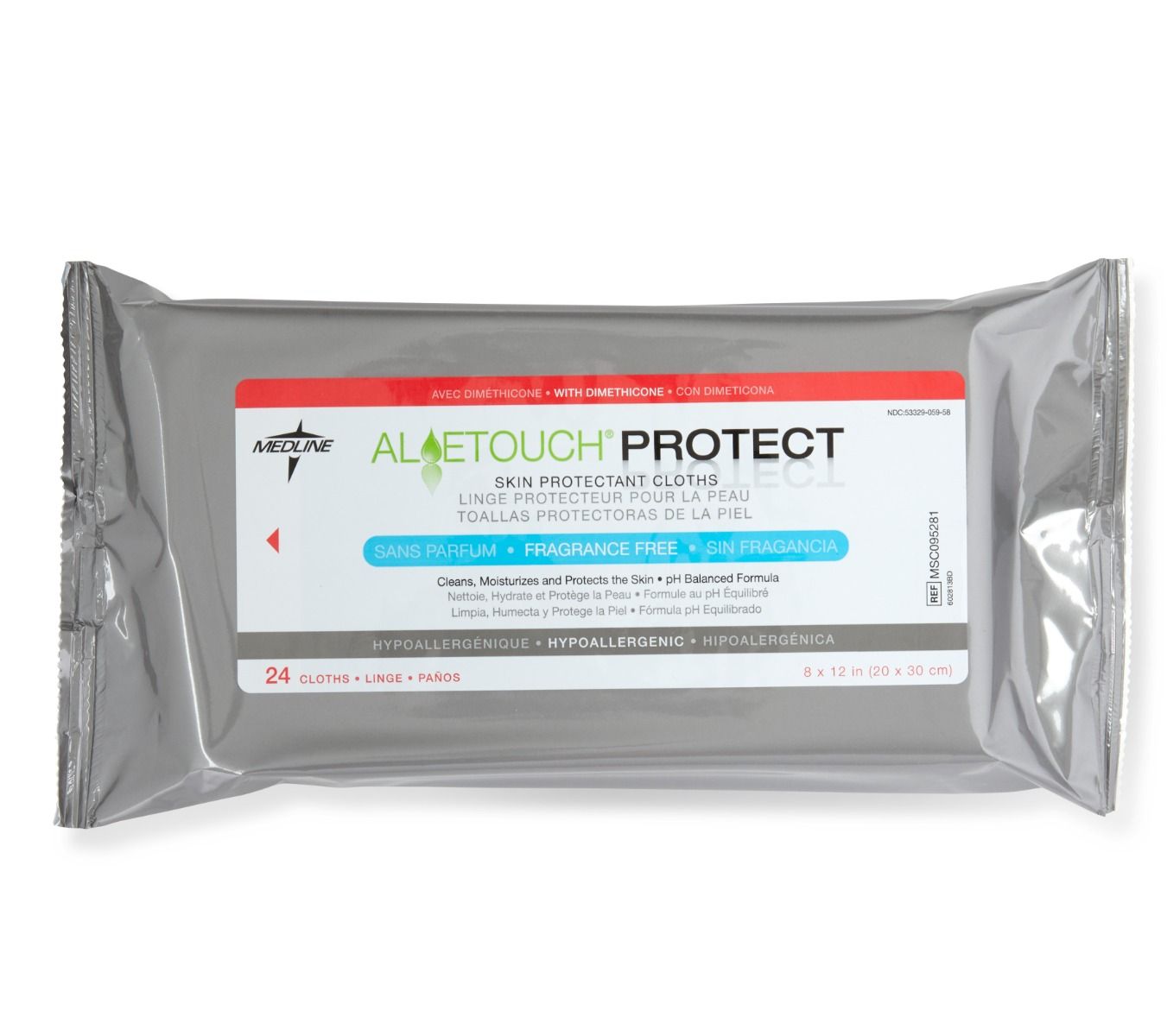 MARIANNEBOLLE Skin Protector 3本セット AloeTouch PROTECT Skin Protectant Wipe 24Ct