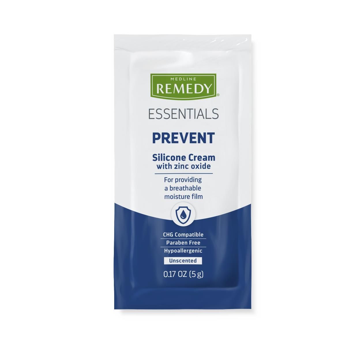 Medline Remedy INZO Barrier Skin Cream 8mL Packet 144Ct