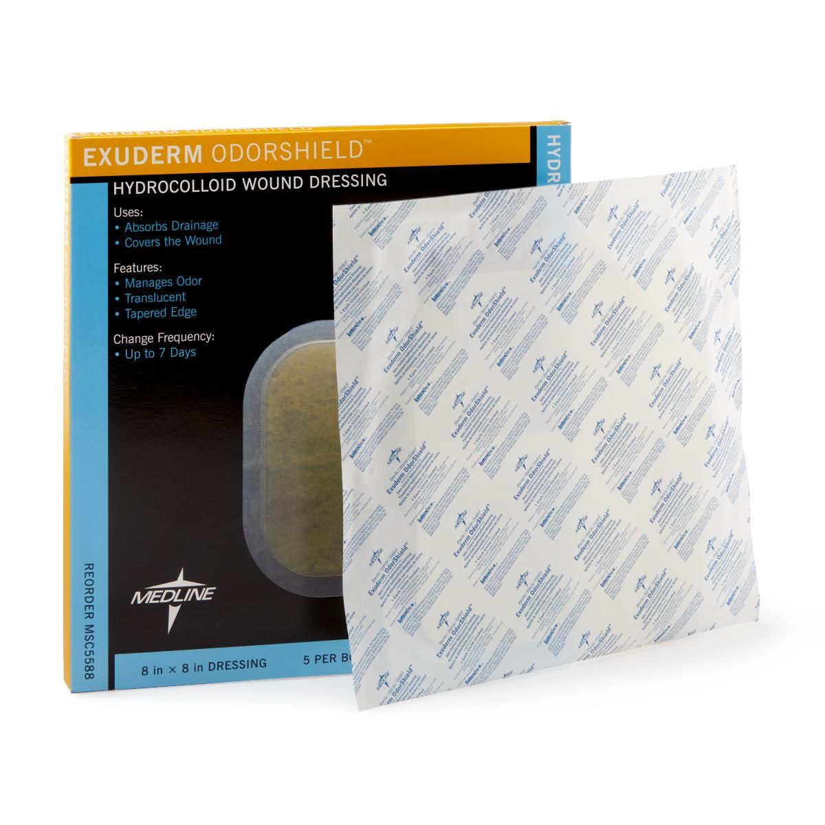 Exuderm Odorshield Hydrocolloid Wound Dressings