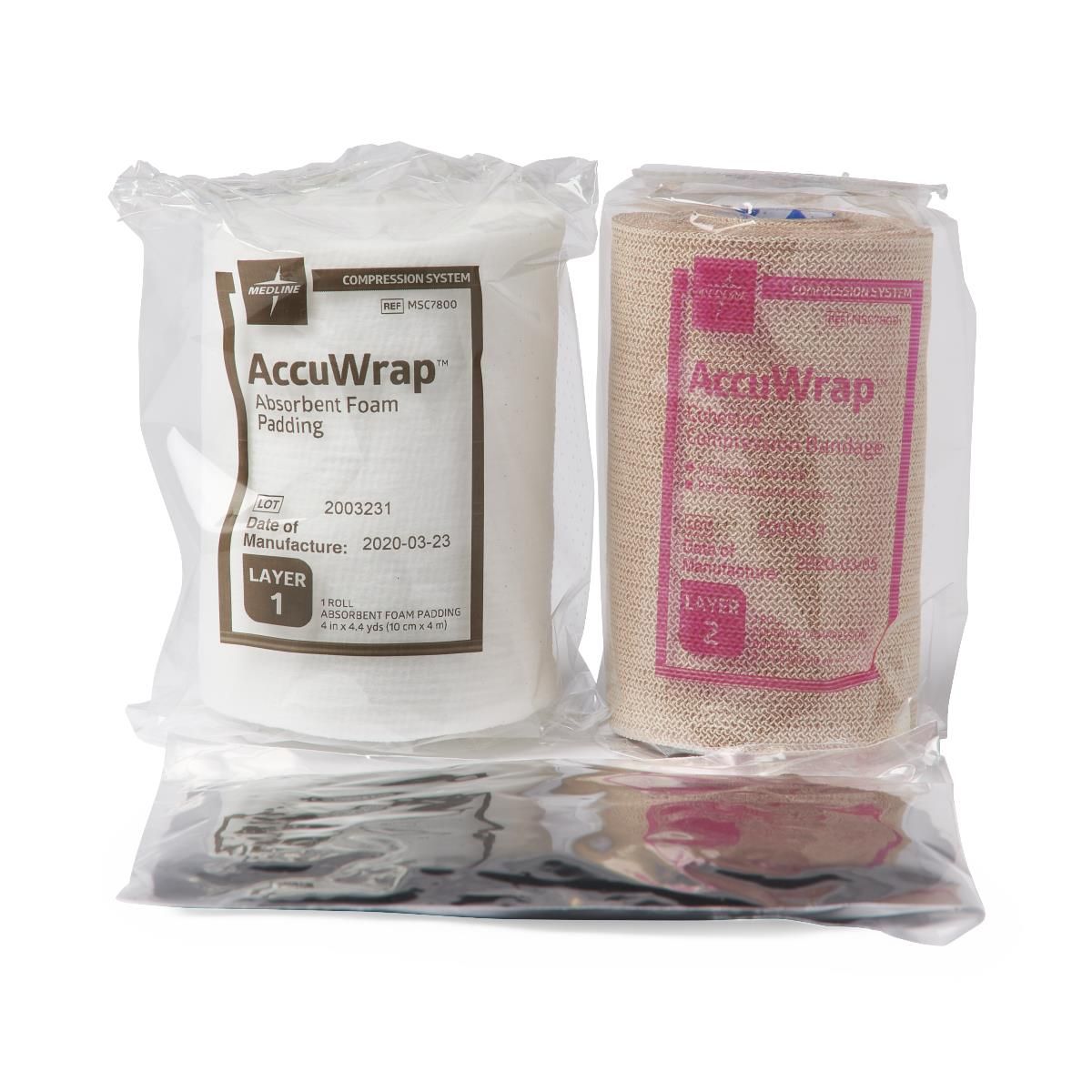 AccuWrap 2-Layer Compression Bandage System 1Ct