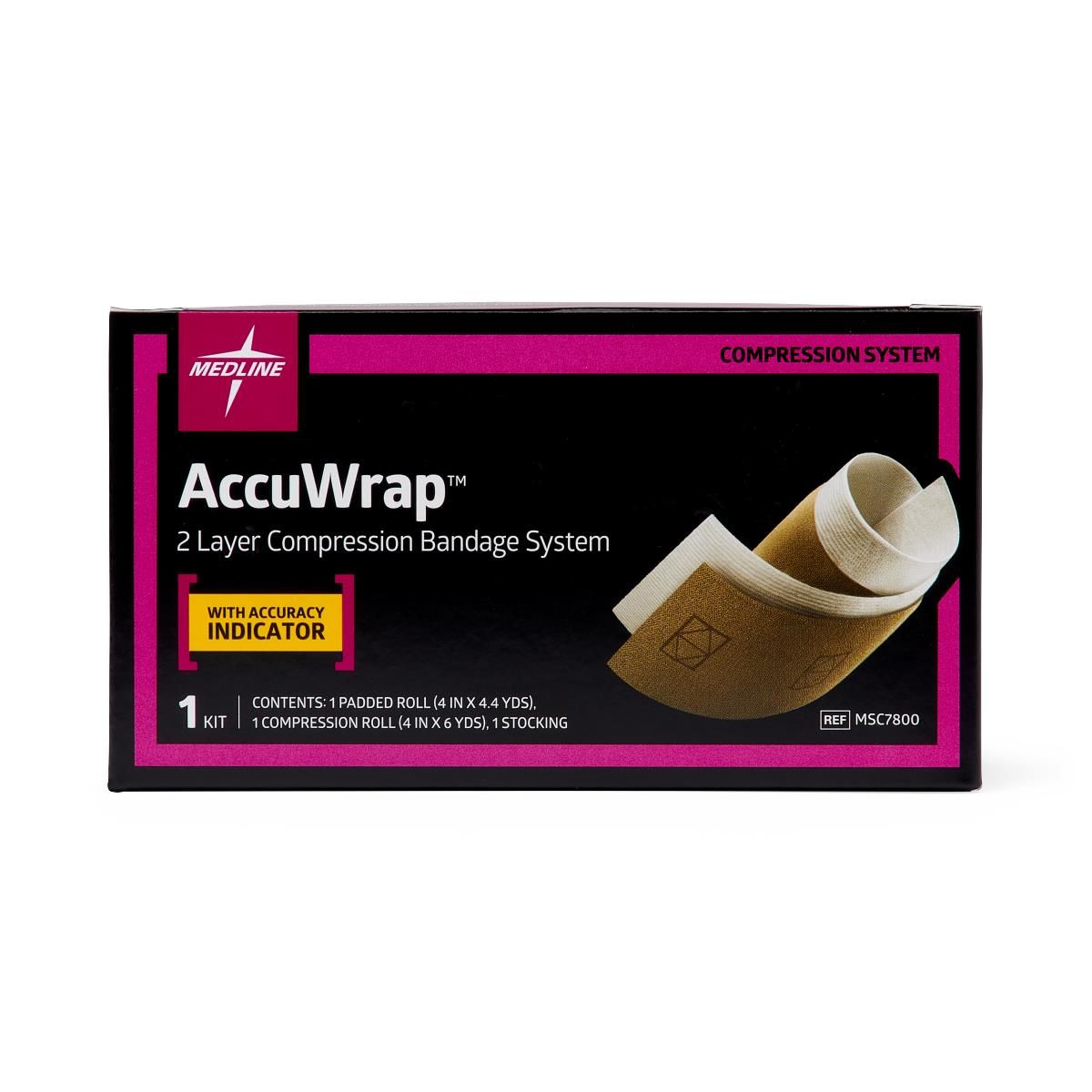 TELAページ Medline AccuWrap 2-Layer Compression Systems - MSC7800 | eBay