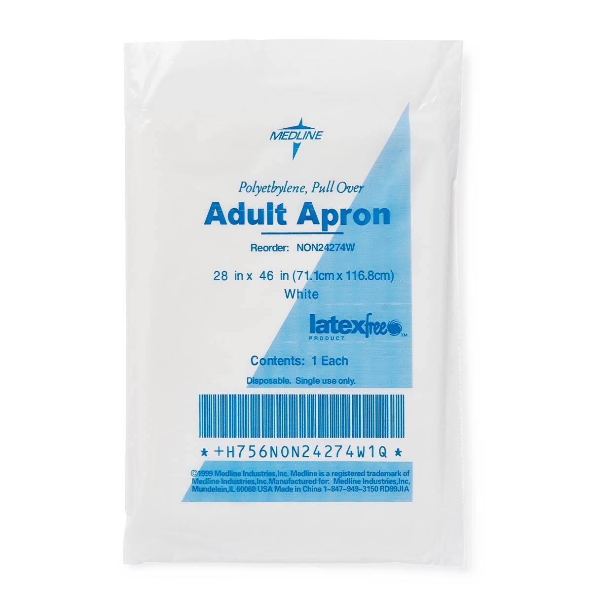 Ronco Polyethylene Aprons 500/case 31 124 - View #2