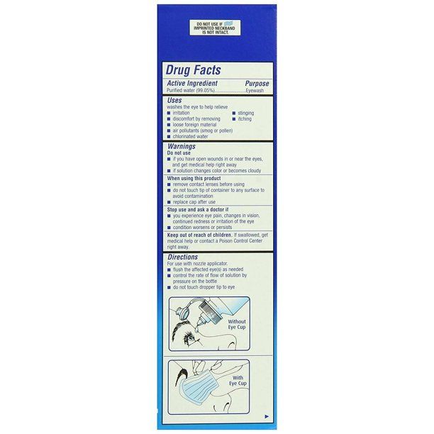 Bausch + Lomb Advanced Eye Relief Eye Wash Solution 4oz