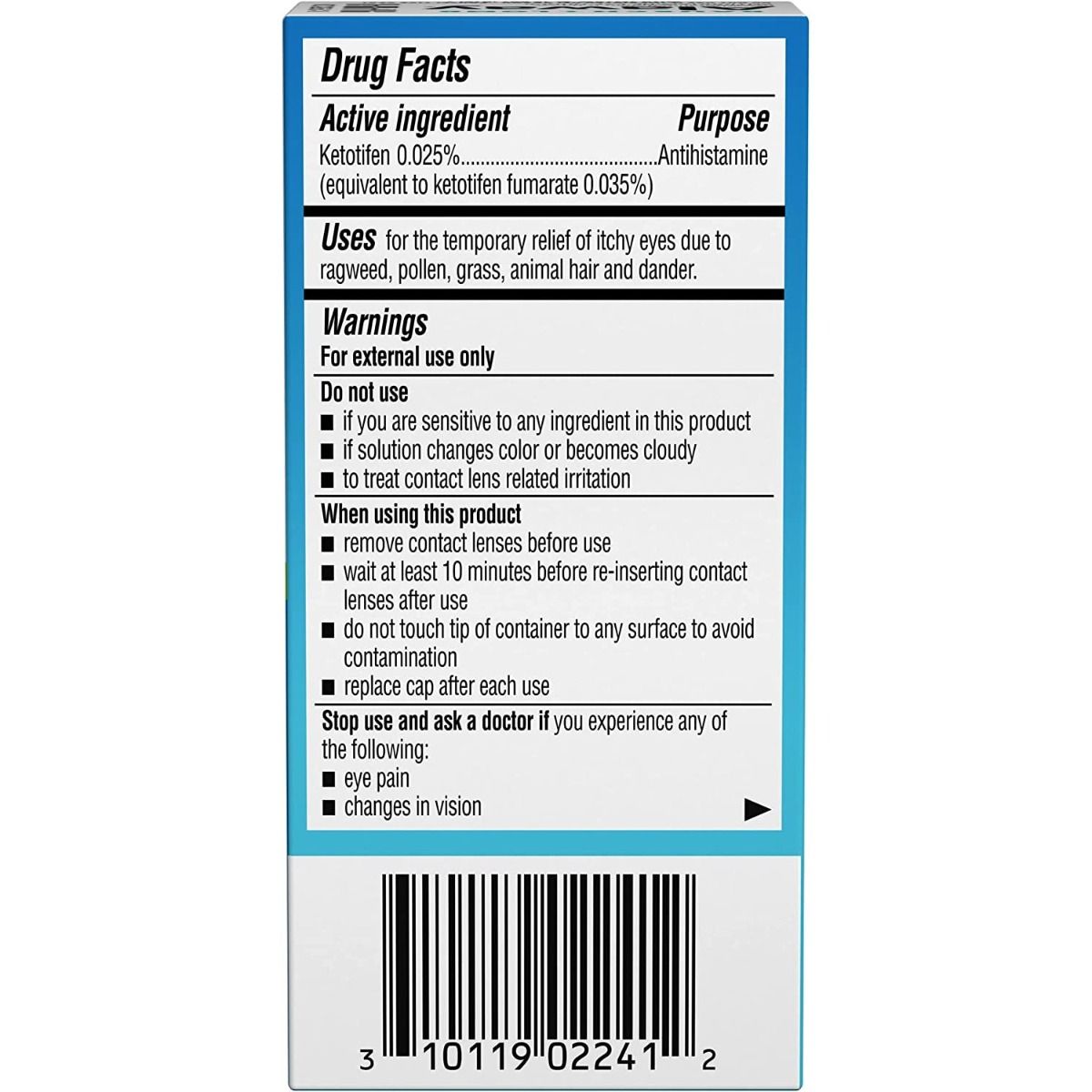 Alaway Antihistamine Eye Drops 0.34oz 1Ct