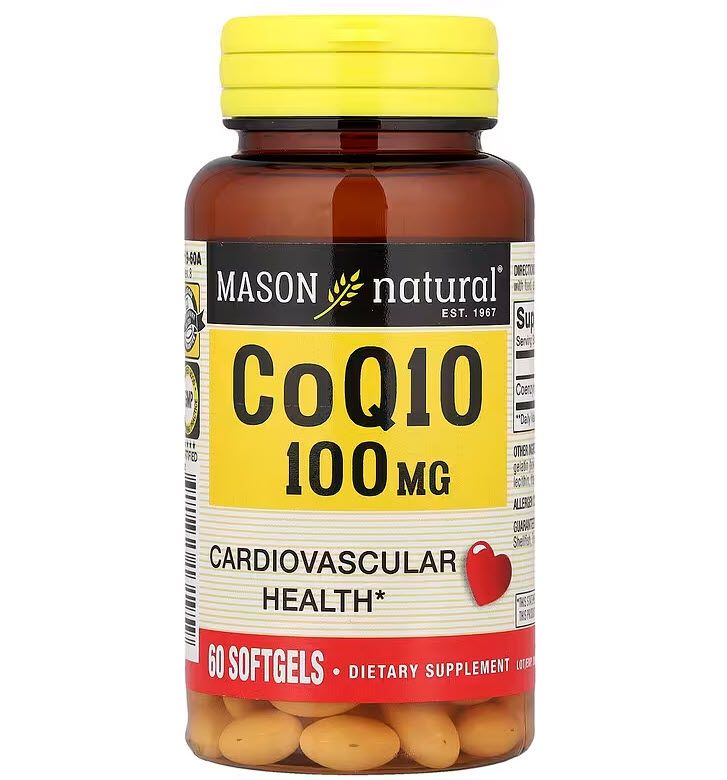 Mason Natural CoQ10 100mg 30Ct
