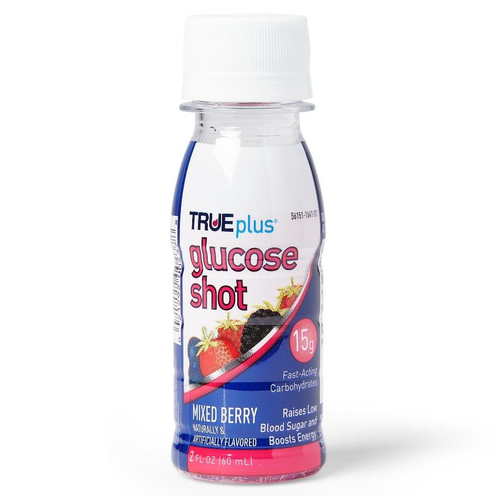 Liquid Glucose Shot, Oral, 15 g., 6 x 2 oz.