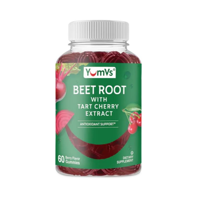 Yum-V's Beet Root Cherry Extract Gummies 60Ct