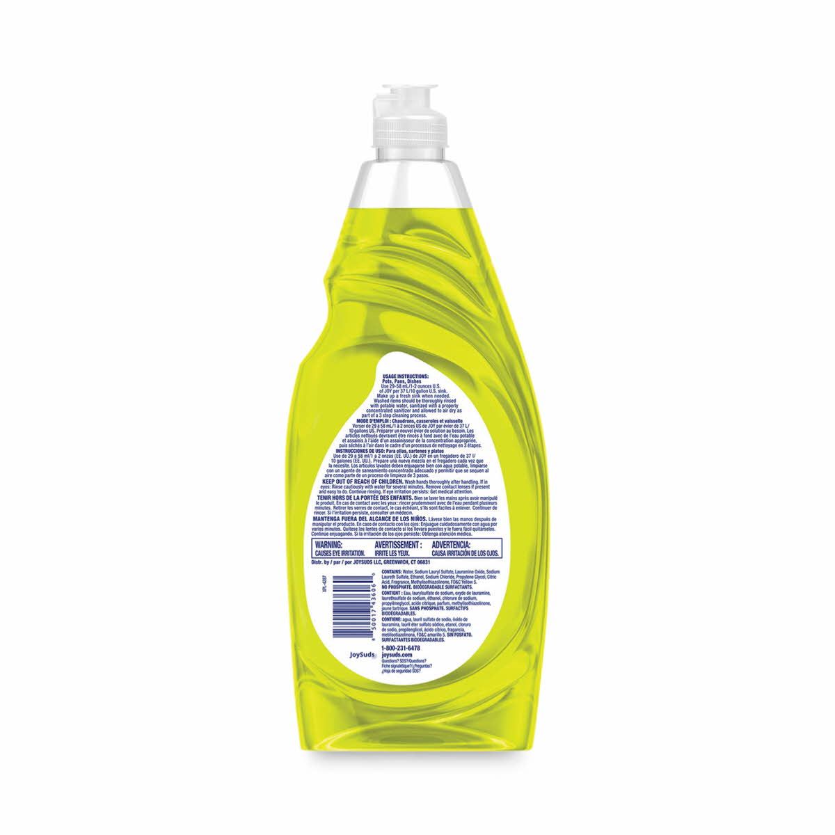 Joy Professional Lemon Liquid Dishwashing Soap 38oz 1Ct