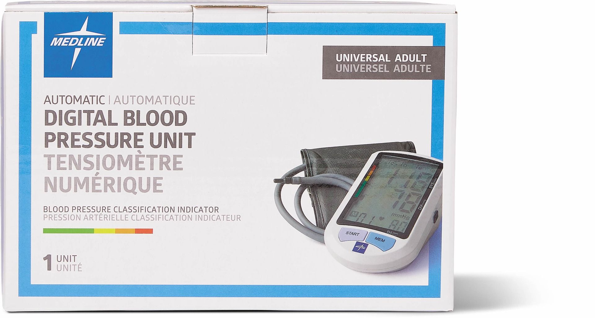 Elite Digital Blood Pressure Monitor Univ Cuff 1Ct