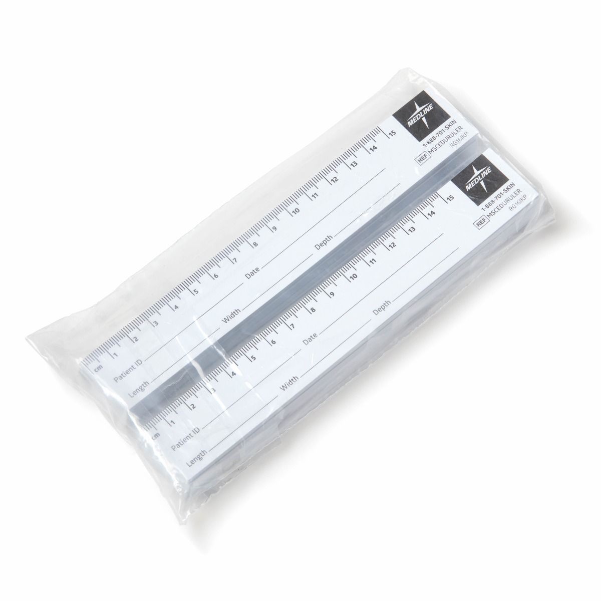 Sterile Paper Ruler Medline Educare Paper Wound Ruler 25Ct